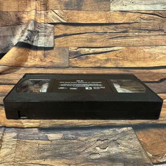 1970 World Series Cincinnati Reds Vs Baltimore Orioles VHS Tape MLB Baseball - Picture 10 of 10